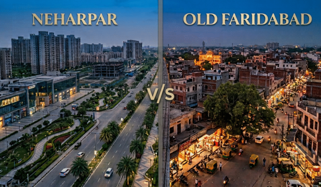 Neharpar v/s Old Faridabad which is better